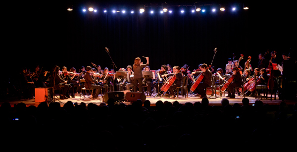 La Orquesta Escuela en el Teatro Municipal de Lomas