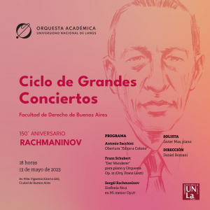 Concierto por el 150º aniversario del nacimiento de Rachmaninov