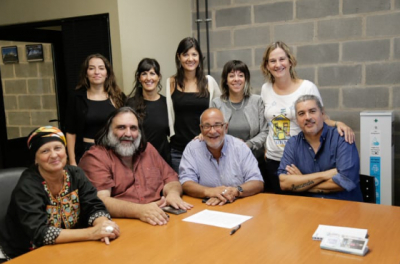 Firma del convenio de SUTEBA - UNLa: La Formación Político Sidical como prioridad