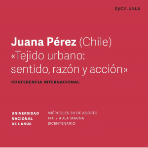 La artista chilena Juana Pérez brinda una conferencia en nuestra universidad