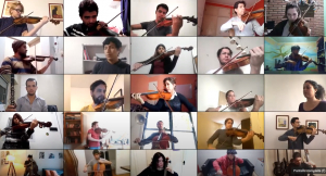 La Orquesta de Cámara de la UNLa continúa haciendo música desde casa