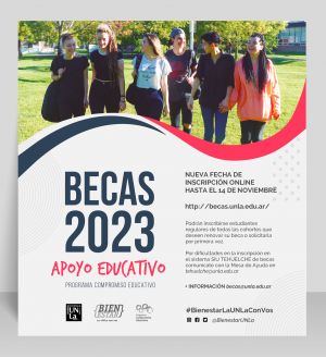 Prórroga de inscripción para las Becas de Apoyo Educativo 2023 destinadas a estudiantes regulares