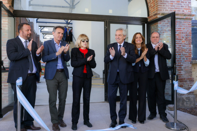 El presidente Alberto Fernández inauguró tres edificios en nuestra universidad