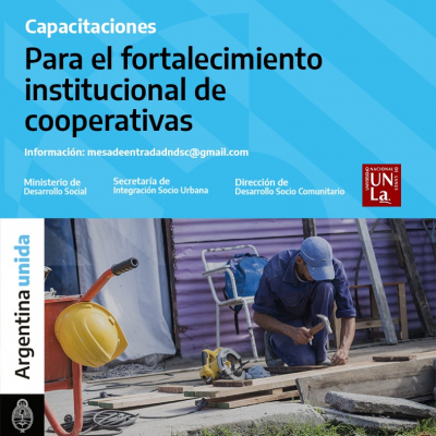 Capacitaciones para el fortalecimiento institucional de cooperativas