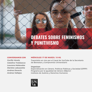 Invitan al conversatorio sobre feminismos y punitivismo