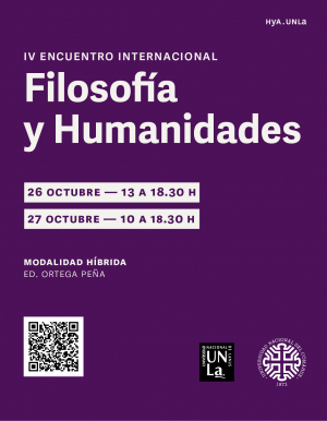 IV Encuentro Internacional de Filosofía y Humanidades