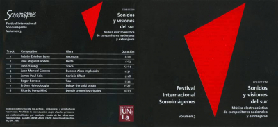 Festival Internacional Sonoimágenes, Vol. 3