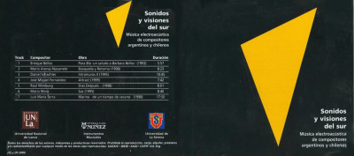 Sonidos y visiones del sur. Música electroacústica de compositores argentinos y chilenos