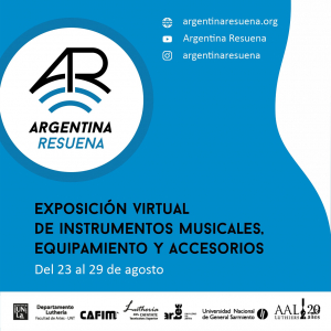 Argentina Resuena 2021, el evento virtual más importante enfocado en el equipamiento musical