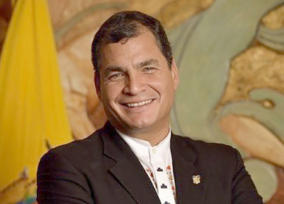 Rafael Correa dará una conferencia en la UNLa, donde será distinguido Doctor Honoris Causa