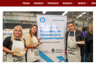 Presentan en Lanús un programa para fortalecer la economía popular