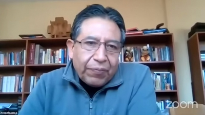 Ex canciller de Bolivia disertó sobre “el vivir bien como propuesta civilizatoria”