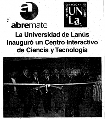 La Universidad de Lanús inauguró un Centro Interactivo de Ciencia y Tecnología