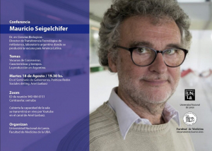 Conferencia de Mauricio Seigelchifer, Director de Transferencia Tecnológica de mAbxience
