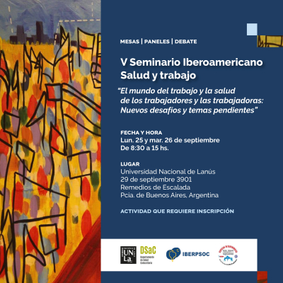 Invitamos al V Seminario Iberoamericano Salud y Trabajo