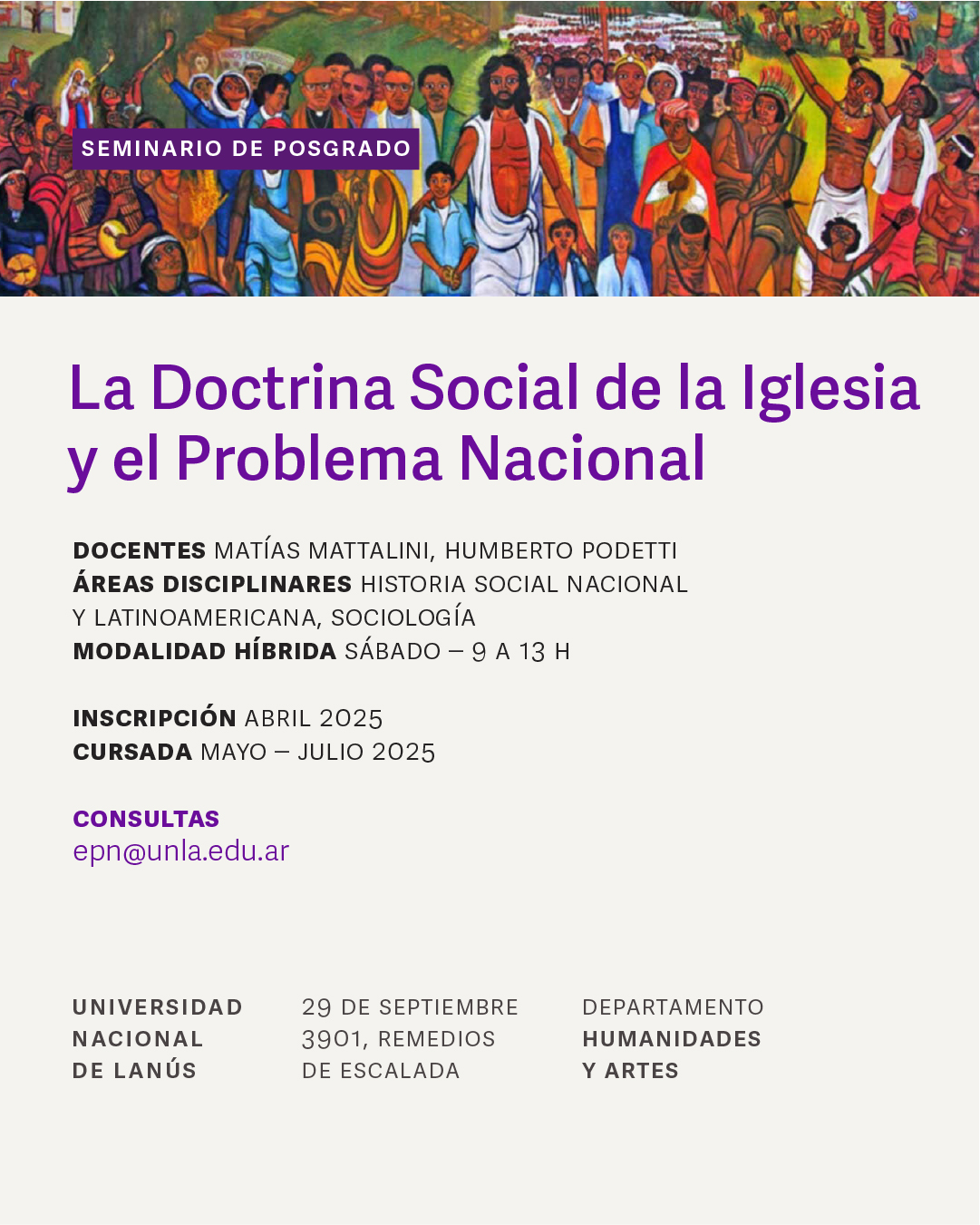 La Doctrina Social de la Iglesia y el Problema Nacional