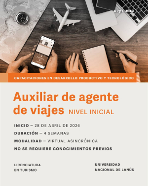 Abre inscripci&oacute;n para el curso de Auxiliar de agente de viajes &ndash; Nivel inicial