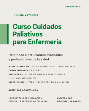 Capacitación en cuidados paliativos para enfermería