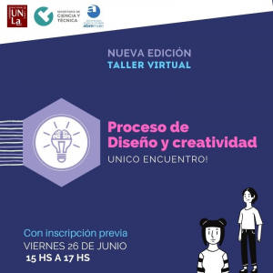 Taller virtual: Proceso de Diseño y Creatividad