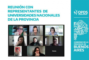 El OPDS se reunió con representantes de las universidades nacionales de la Provincia