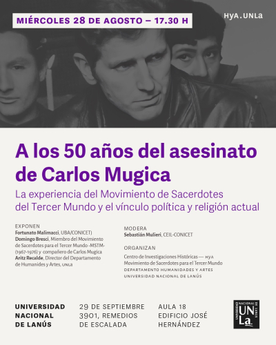 Homenaje a Carlos Mugica a 50 años de su asesinato