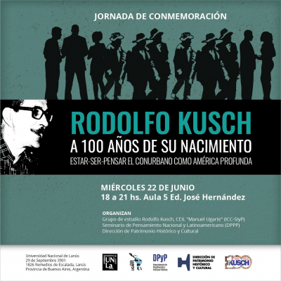 Jornada especial por el centenario del nacimiento de Rodolfo Kusch