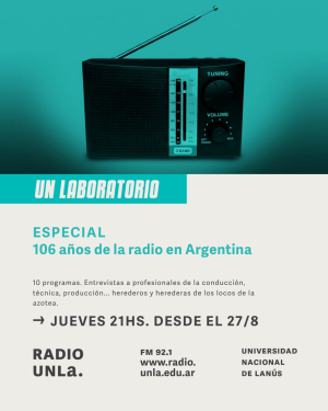 Homenaje por los 106 a&ntilde;os de la radio en Argentina