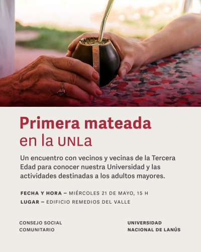 Primera mateada en la UNLa