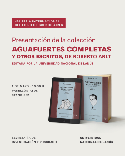 Las Aguafuertes Completas se presentan en la Feria del Libro