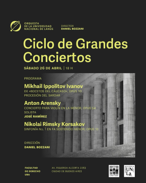 Nuevo concierto de nuestra orquesta académica