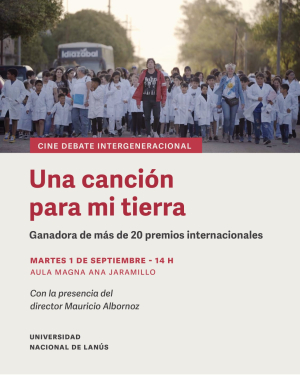 Cine debate con "Una canci&oacute;n para mi tierra"