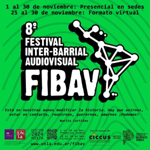 Comenzó la edición virtual del 8° Festival Inter-barrial Audiovisual FIBAV