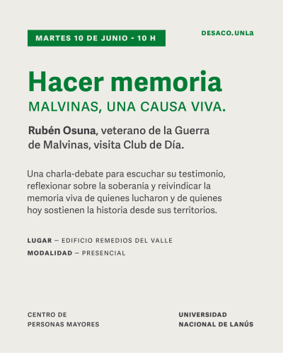 Charla debate sobre Malvinas