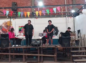 La Orquesta Popular de Jóvenes participó de una jornada de arte en Banfield