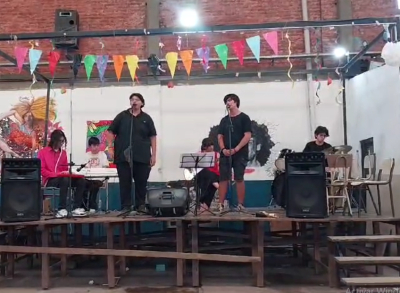 La Orquesta Popular de Jóvenes participó de una jornada de arte en Banfield