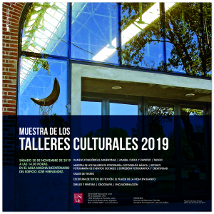 Muestra de los Talleres Culturales 2019