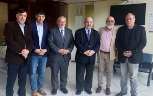 Con eje en la producción con fines sociales, Tauber se reunió con rectores de la región