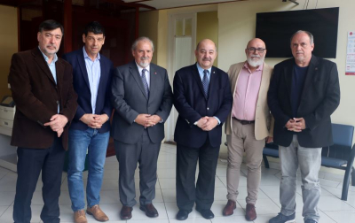 Con eje en la producción con fines sociales, Tauber se reunió con rectores de la región