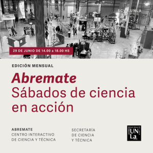 ¡Sumate a los Sábados de Ciencia en Acción!