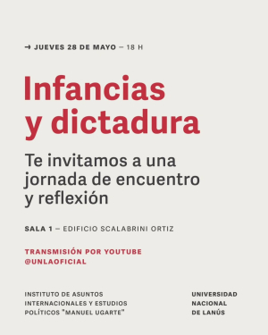 Jornada de encuentro y reflexi&oacute;n sobre infancias y dictadura