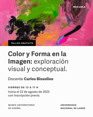 Nuevo taller gratuito sobre color y forma en la imagen junto a Carlos Bissolino