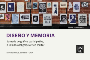 Jornada Dise&ntilde;o y Memoria