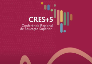 Logo oficial de CRES+5, Confer&ecirc;ncia Regional de Educa&ccedil;&atilde;o Superior