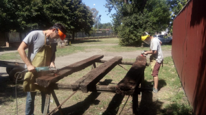 Avanza la construcción de aulas al aire libre