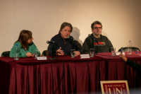 Entrega de diplomas para lxs primerxs graduados de la Diplomatura en Gestión en Salud y Seguridad  en el trabajo