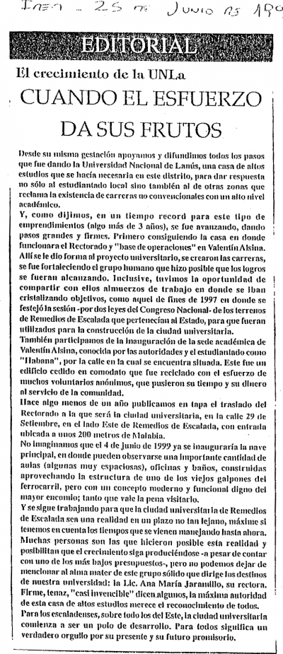 Cuando el esfuerzo da sus frutos