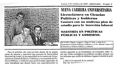 Nueva carrera universitaria en la UNLa: Licenciatura en Ciencias Políticas y Gobierno