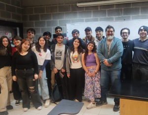 Estudiantes de Audiovisión participan en encuentro provincial sobre cine