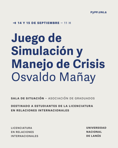 Juego de Simulaci&oacute;n y Manejo de Crisis