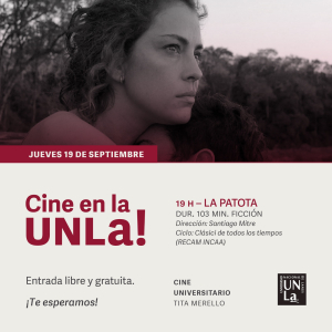 ¡Otro jueves a puro cine en la UNLa!